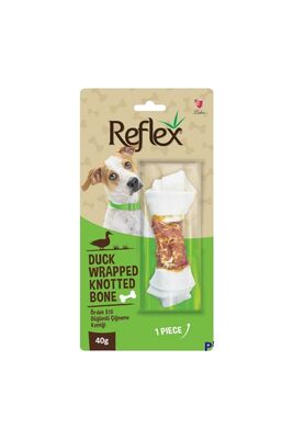 Reflex - Reflex Ördek Etli Düğümlü Kemik Köpek Ödülü 40 Gr