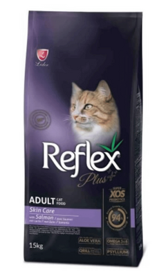 Reflex Plus - Reflex Plus Adult Cat Skin Care Salmon 15kg