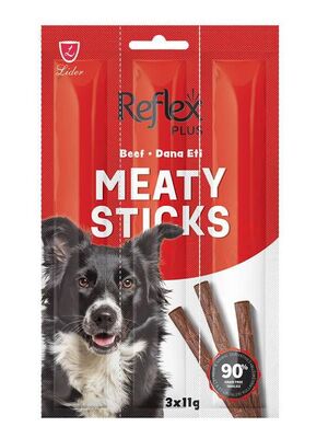 Reflex - Reflex Plus Biftekli Stick Yetişkin Köpek Ödül Maması 11 gr 3 adet