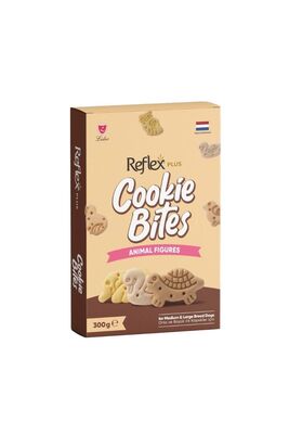 Reflex - Reflex Plus Cookie Bites Animal Figures Orta ve Büyük Irk Yetişkin Köpek Ödül Maması 300 Gr