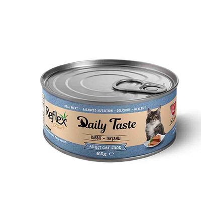 Reflex Plus - Reflex Plus Daily Taste Kıyılmış Tavşanlı Kedi Konservesi 85Gr
