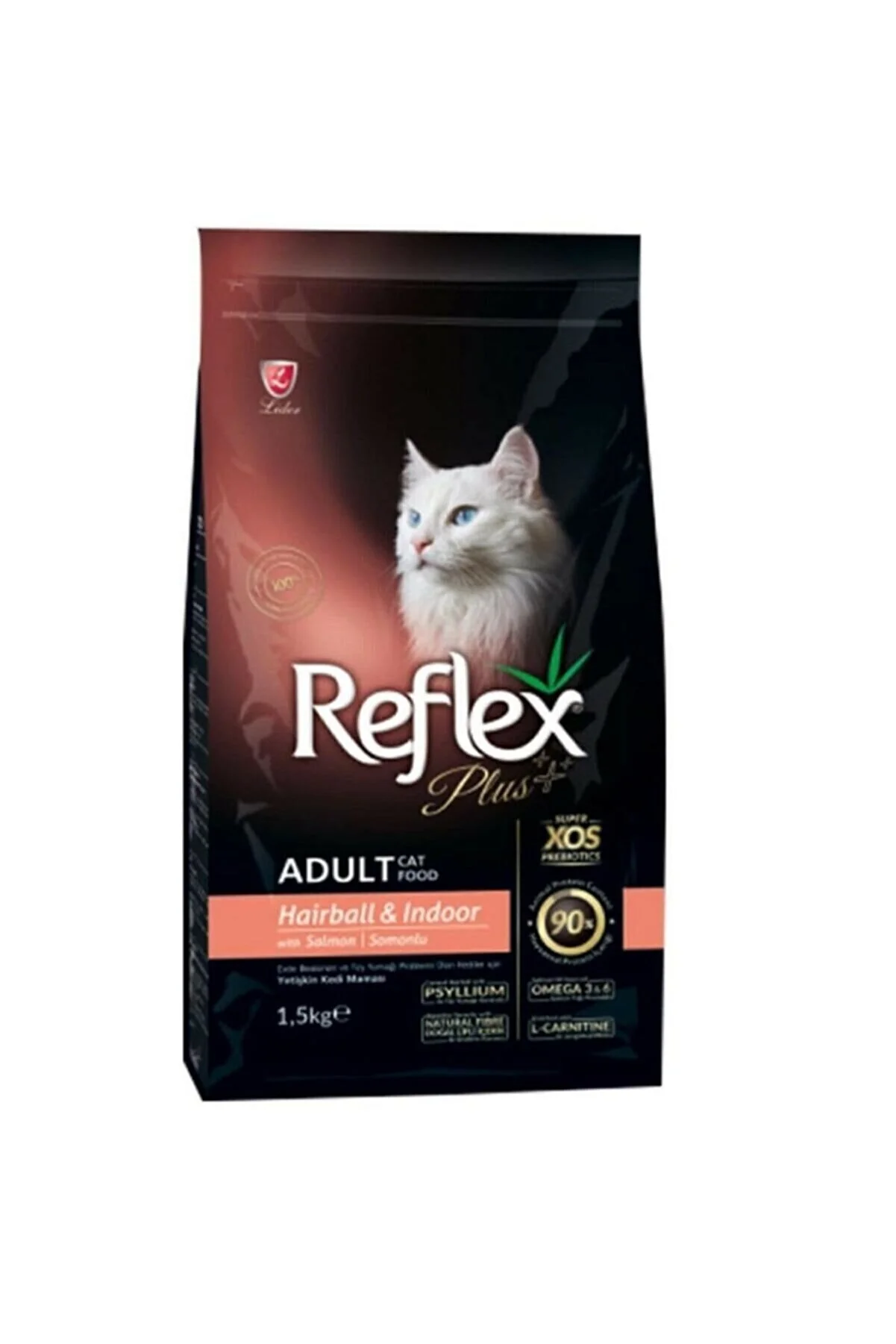 Reflex - Reflex Plus Hairball Somonlu Kedi Maması 1.5 Kg