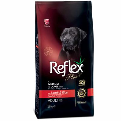 Reflex Plus - Reflex Plus Kuzulu Pirinçli Köpek Maması 15 Kg