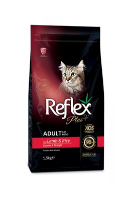 Reflex Plus - Reflex Plus Kuzulu & Pirinçli Yetişkin Kedi Maması 1,5 kg.