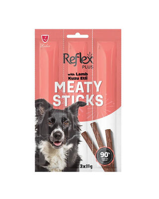 Reflex - Reflex Plus Kuzulu Stick Yetişkin Köpek Ödül Maması 3*11