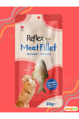 Reflex Plus - Reflex Plus Meat Fillet / Uskumru Balığı Fileto - Taze ve Lezzetli 30gr