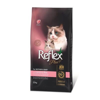 Reflex Plus - Reflex Plus Mother&Baby Kuzulu Yavru, Hamile ve Emziren Kedi Maması 15kg