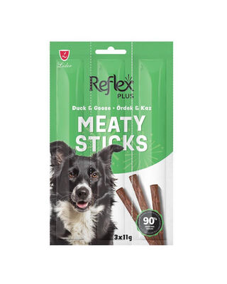 Reflex - Reflex Plus Ördek Ve Kaz Etli Stick Yetişkin Köpek Ödül Maması 11 gr 3 Adet