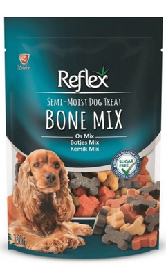 Reflex Plus - Reflex Plus Semi-Moist Mini Mix Kemik Köpek Ödülü 150 gr