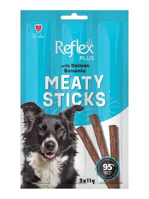Reflex - Reflex Plus Somonlu Stick Yetişkin Köpek Ödül Maması 3*11