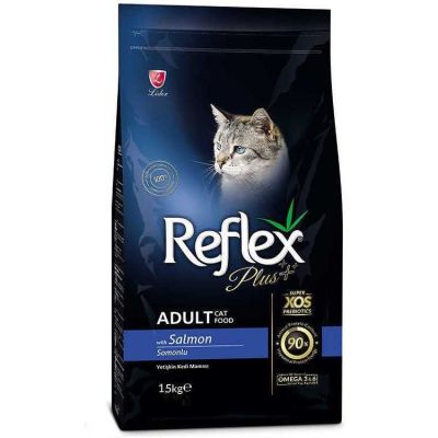Reflex Plus - Reflex Plus Somonlu Yetişkin Kedi Maması 15 kg