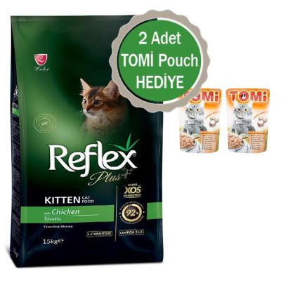 Reflex Plus - Reflex Plus Tavuklu Yavru Kedi Maması 1.5 Kg