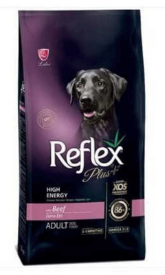 Reflex Plus - Reflex Plus Yüksek Enerjili Biftekli Köpek Maması 15 Kg