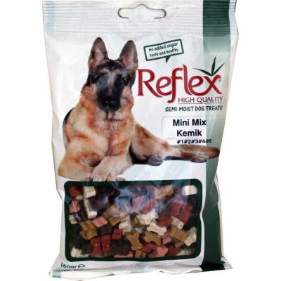 Reflex - Reflex Semi Moist Mini Mix Kemik Köpek Ödülü 150 Gr