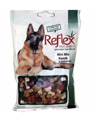 Reflex - Reflex Semi Moist Mini Mix Kemik Köpek Ödülü 150 Gr