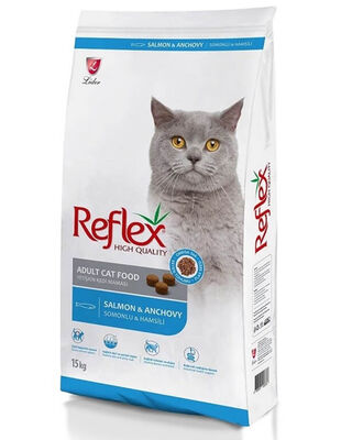 Reflex - Reflex Somonlu Ve Hamsili Yetiskin Kedi Mamasi 15 kg