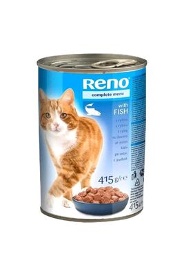 Reno - Reno Kedi Balıklı Konserve 415gr
