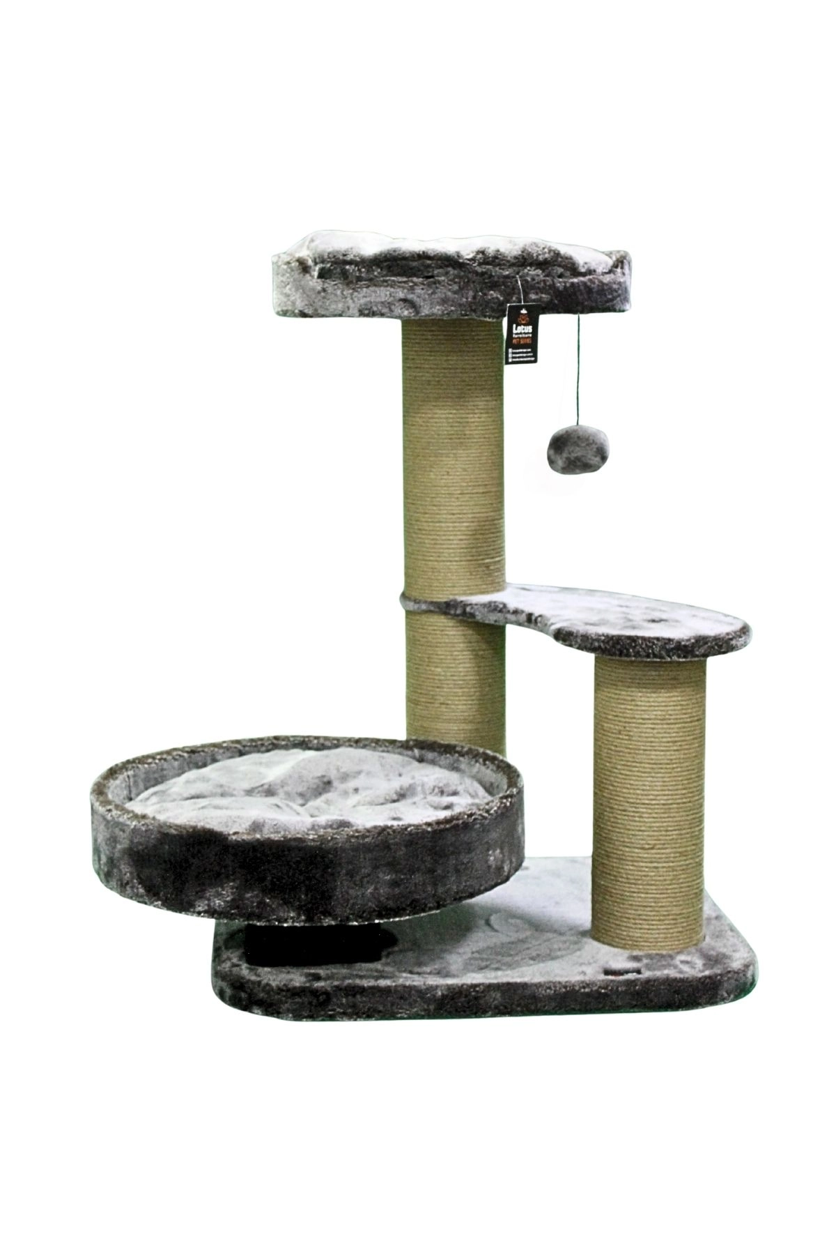 Lotus Pet Design - Riga Tırmalamalı Kedi Evi