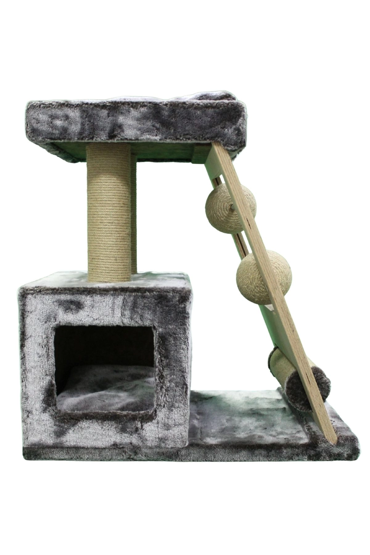 Rio Tırmalamalı Kedi Evi - Thumbnail