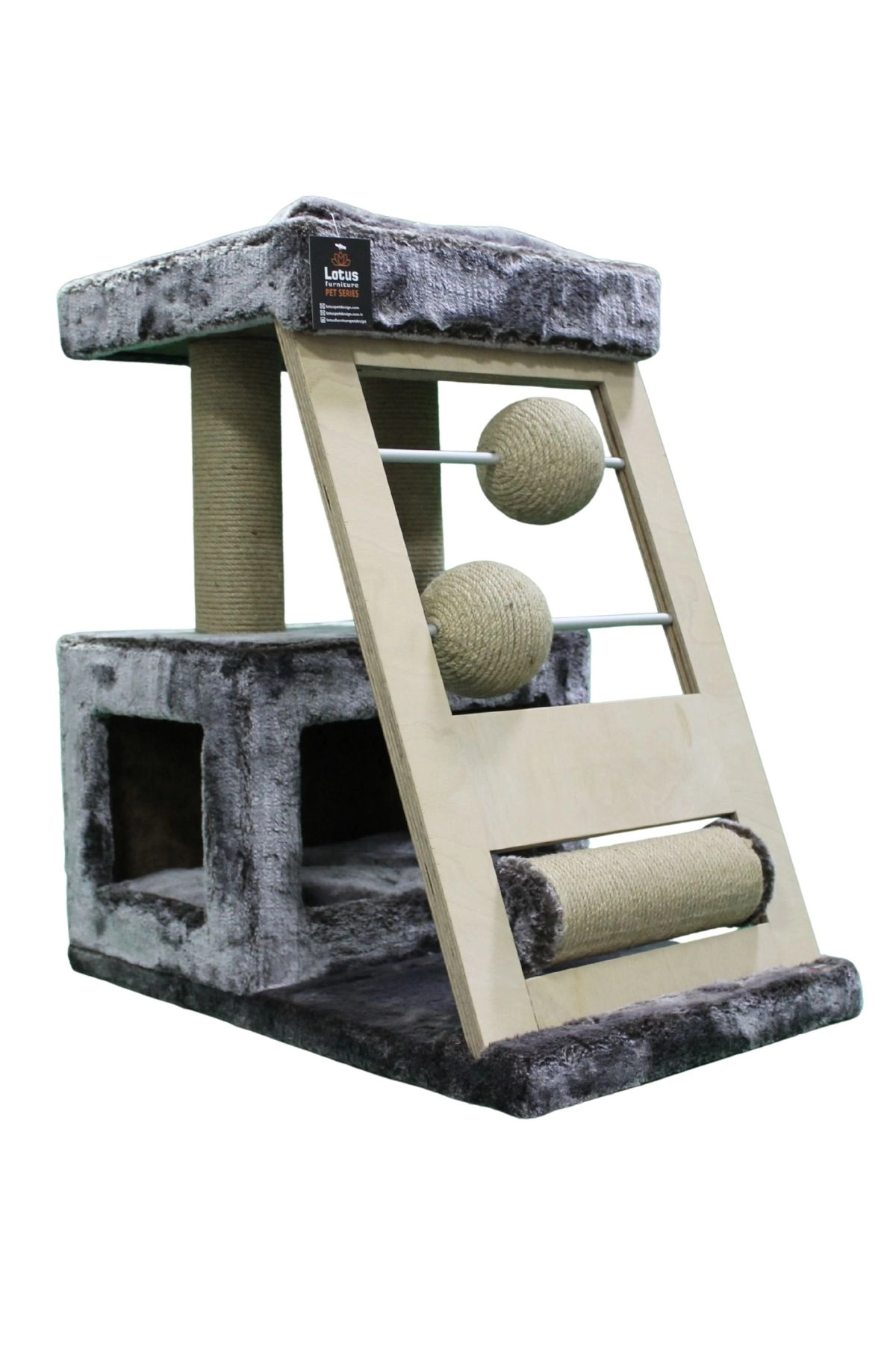 Rio Tırmalamalı Kedi Evi - Thumbnail