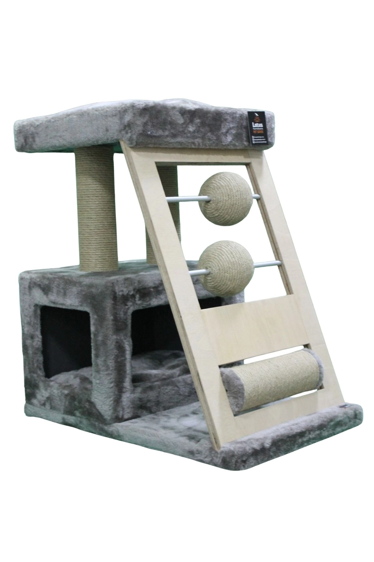 Rio Tırmalamalı Kedi Evi - Thumbnail