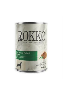 Chef′s Choise - Rokko Kıyılmış Kuzu Etli Yetişkin Köpek Konservesi 400 Gr