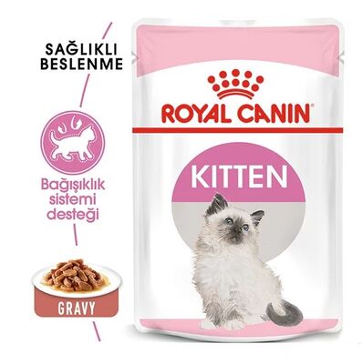 Royal Canin - Royal Canin Kitten Gravy Yavru Kedi Konservesi 85 Gr