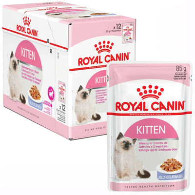Royal Canin - Royal Canin Kitten Jelly Yavru Kedi Konservesi 85 Gr - 12 ADET