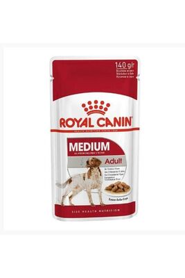 Royal Canin - Royal Canin Medium Adult Köpek Pouch Konserve 140gr