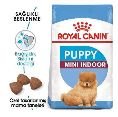 Royal Canin - Royal Canin Mini Indoor Küçük Irk Yavru Köpek Maması 1,5kg