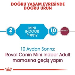 Royal Canin Mini Indoor Küçük Irk Yavru Köpek Maması 1,5kg - Thumbnail