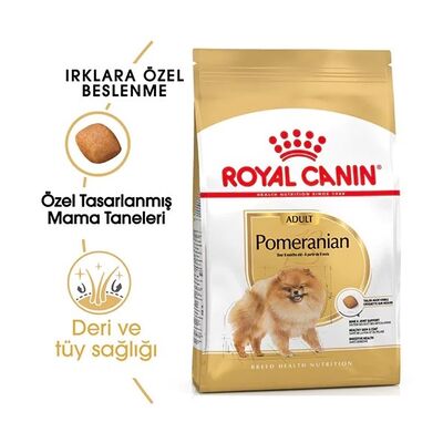 Royal Canin - Royal Canin Pomeranian Yetişkin Köpek Maması 3Kg