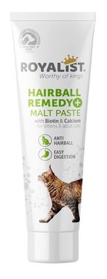 Royalist - Royalist Biotin ve Kalsiyumlu Tüy Yumağı Önleyici Kedi Malt Paste 100 Gr