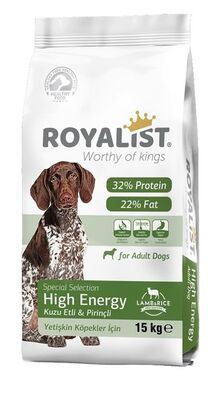 Royalist - Royalist Premium Kuzu Etli Aktif ve Hareketli Köpek Maması 15 Kg