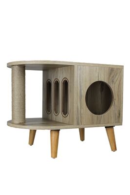 Lotus Pet Design - San Francisco Tırmalamalı Kedi Evi