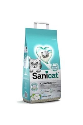 Sanicat - Sanicat Cotton Fresh Topaklanan Kedi Kumu 20lt