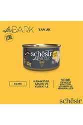 Schesir After Dark Pate Tavuk Etli Tahılsız Yetişkin Kedi Konservesi 80 gr - Thumbnail