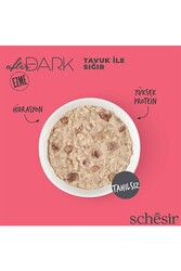 Schesir After Dark Pate Tavuk Etli Ve Sığır Etli Tahılsız Yetişkin Kedi Konservesi 80 gr - Thumbnail