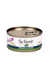 Schesir Aloe Tavuk Fileto Yavru Köpek Konservesi 150 Gr - Thumbnail
