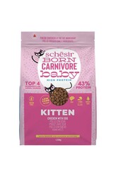 Schesir Born Carnivore Baby Tavuklu ve Yumurtalı Tahılsız Yavru Kedi Maması 1,25 Kg - Thumbnail