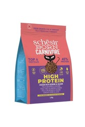 Schesir Born Carnivore Tavuklu Somonlu ve Ringa Balıklı Tahılsız Kedi Maması 1,25 Kg - Thumbnail