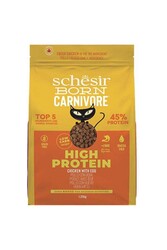 Schesir Born Carnivore Tavuklu ve Yumurtalı Tahılsız Kedi Maması 1,25 Kg - Thumbnail