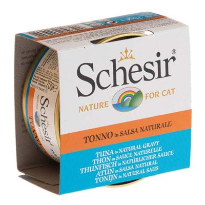 Schesir - Schesir Salsa Soslu Ton Balıklı Kedi Konservesi 70 Gr