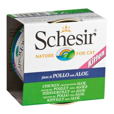 Schesir - Schesir Tavuklu Aloe Yavru Kedi Konservesi 85 Gr