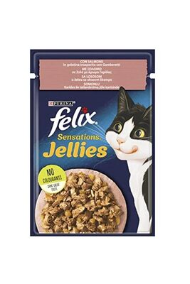 Felix - Felix Sensation Somon & Karidesli Kedi Yaş Mama 85 Gr