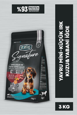 Signature - Signature Kuzulu Küçük Irk Yavru Köpek Maması 3 Kg