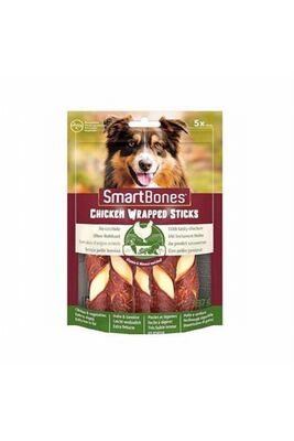 SmartBones - Smart Bones Tavuk Sargılı Stick Köpek Ödülü Medium 5 Adet 137 Gr