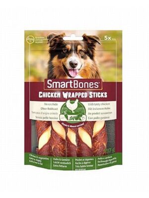 SmartBones - Smart Bones Tavuk Sargılı Stick Köpek Ödülü Medium 5 Adet 137 Gr