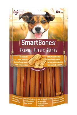 SmartBones - SmartBones Fistik Ezmesi Çubuklari Köpek Için 5 Adet