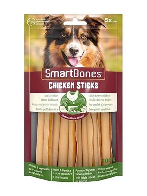 SmartBones - Smart Bones Tavuklu Sticks Köpek Ödülü 5li 100 Gr